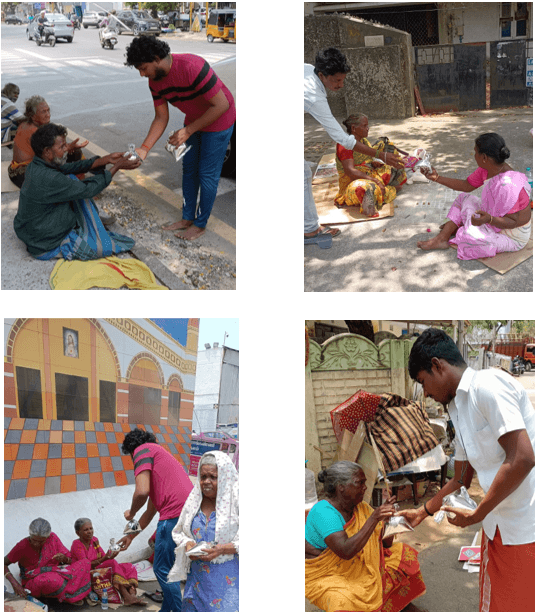 FOOD DISTRIBUTION FOR PEOPLE