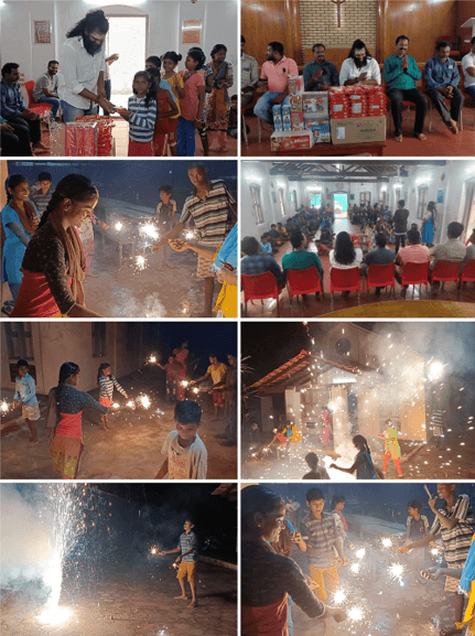 DIWALI CELEBRATION WITH SPEECHLESS & HEARING IMPAIRMENT SCHOOL STUDENTS