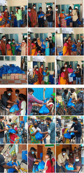 SUPPORTED 200 PROVISIONAL KITS FOR DIFFERENTLY ABLED MEMBER WITH HEARING AND SPEECH DIFFICULTIES