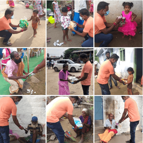 CELEBRATED DIWALI WITH THE NEEDY PEOPLES IN SALEM