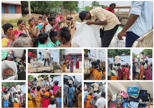 Provided 1500 plus Essential cloths to the children and people in most Affected Area