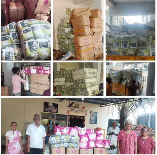 Provided 6800 Adult diapers for Three Old age homes and an individual's (Phase 1).